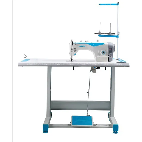 Máquina Costura Reta Jack F4220V Direct Drive Regulada Cor Azul Foto 1