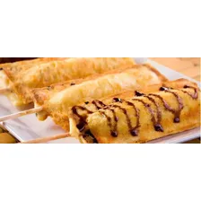 Máquina Crepe No Palito A Gás 12 Cavidades Prk-120g Progás Cor Prateado Foto mini 2