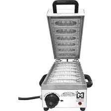 Máquina Crepe SuĂço 6 Cavidades 127v - Inovamaq Cor Inox Foto mini 2