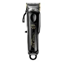 Máquina de barbear preta sem fio Whal Magic Clip, fusão e desbotamento perfeitos, cortador sem fio Foto mini 1