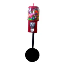 Maquina De Bolinha Pula Pula Chiclete Vending Machine + Ped Foto mini 1