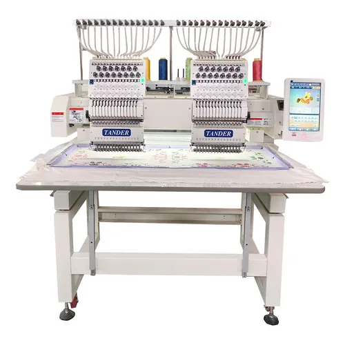Máquina De Bordar 2 Cabeças 15 Agulhas - 220v Foto 1