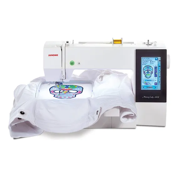 Máquina De Bordar Maquina De Bordados Domestica Mc500e 110v/220v Foto 1