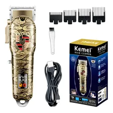 Maquina de cortar cabelo Profissional Maquina de barbear Maquina de acabamento Maquina de cabelereiro Maquina de pezinho Maquininha de cortar Cabelo 110V 220V VTR ELETRONICS NewPorsheMain VTR-9919 Foto mini 1