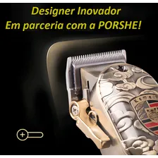 Maquina de cortar cabelo Profissional Maquina de barbear Maquina de acabamento Maquina de cabelereiro Maquina de pezinho Maquininha de cortar Cabelo 110V 220V VTR ELETRONICS NewPorsheMain VTR-9919 Foto mini 2