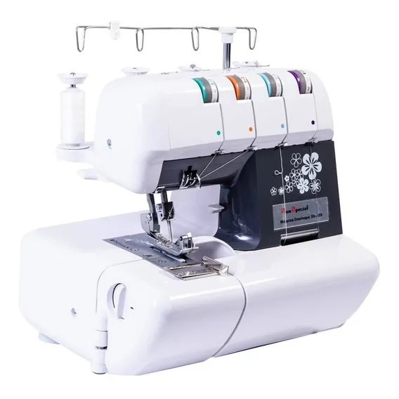 Máquina de costura overlock Sun Special Sun Point SS-320 portátil - preto 220V Foto 1