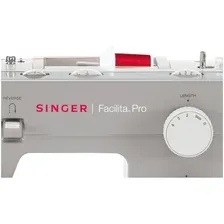 Máquina de costura reta Singer Facilita Pro 4411 portátil - cinza/branco 127V Foto mini 2