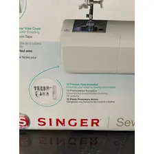 Máquina De Costura Singer Stylist 7258 110v Cor Branco Foto mini 4