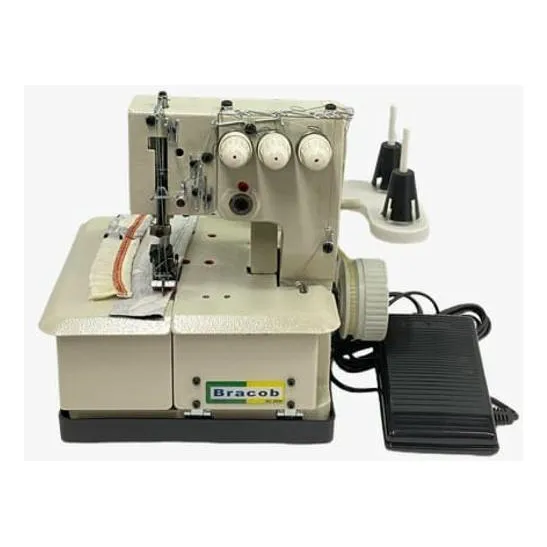 Máquina De Costurasemi Industrial Bracob Bc26003 Branca 110v Foto 1