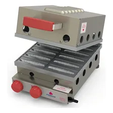 Máquina De Crepe Palito Gás Prk120g Progás 12 Crepe Cor Vermelho N/a Foto  mini 1
