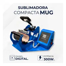 Máquina De Estampar Canecas Compacta Mug Compacta Print 220v Cor Azul-marinho Foto mini 2
