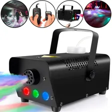 Maquina De Fumaça 600w 3 Leds Coloridos Rgb Festa Balada Dj Foto mini 1