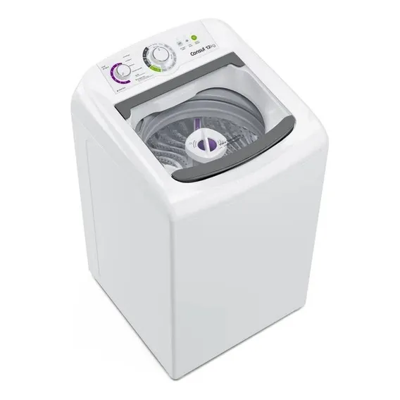 Máquina de Lavar Consul Cwh12bb Branca 12kg com Dosagem Econômica e Ciclo Edredom 110V Foto 1