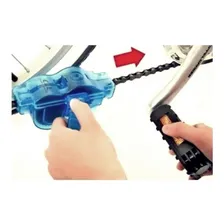 Maquina De Limpar Corrente Bicicleta Limpa Lubrifica 2 Lados Foto mini 2