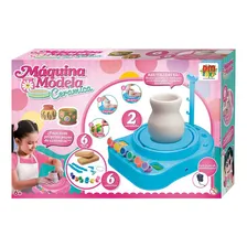 Maquina De Modelar Ceramica Brinquedo C/ Acessorios Foto mini  2