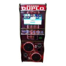 Maquina De Musica Jukebox 19 Polegadas Dm Cor Vermelho 127/220v Foto mini  2