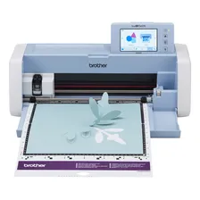Máquina De Recorte Brother Sdx225 Scanncut C/scanner 220v Cor Azul-turquesa Foto  mini 1