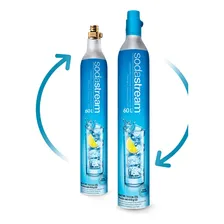 Máquina de refrigerante Sodastream Sodastream Sodastream CO2 Celeste 60L cor azul Foto mini 4