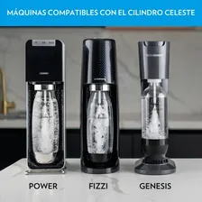 Máquina de refrigerante Sodastream Sodastream Sodastream CO2 Celeste 60L cor azul Foto mini  3