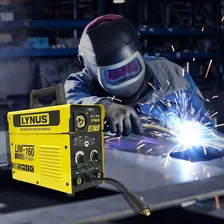 Máquina De Solda Inversora Lim160 Casco Cilindro 7l Mistura Lynus Foto mini 3