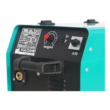 Maquina De Solda Migmag 210 Balmer Profissional 220v Vulcano Cor Azul Foto mini  2