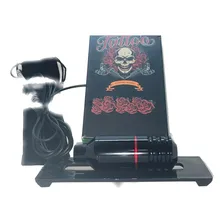 Máquina De Tatuagem Rotativa Tattoo Pen Estilo Direct System Cor Preto Foto mini 2