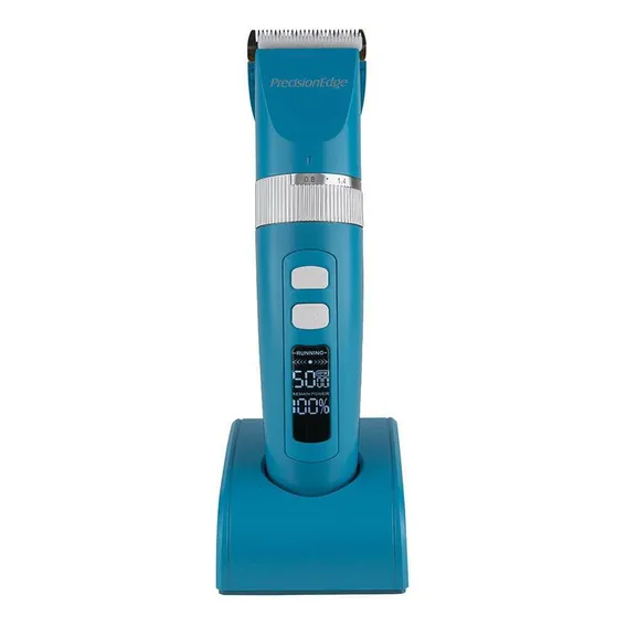 Máquina De Tosa Pet Precision Edge A8s Bivolt Banho E Tosa Cor Azul Foto 1