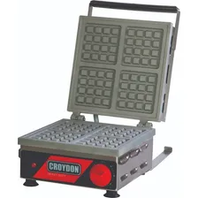 Máquina De Waffle Quadrada Simples Mwqs - Croydon Cor Preto 220V Foto  mini 1
