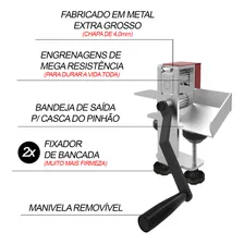 Máquina Descascar Pinhão Descascador Pinhão Foto mini 4
