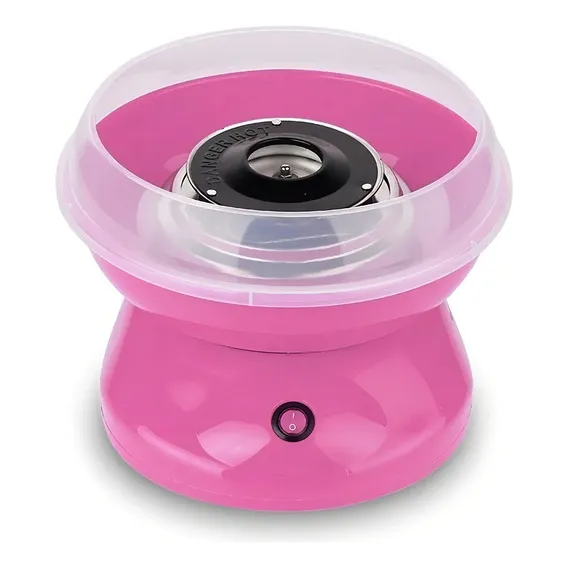 Máquina elétrica de algodão Doce Rosa Foto 1