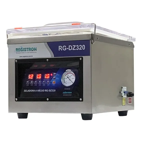 Máquina Embaladora A Vácuo Industrial Rg-dz320 220v Foto 1