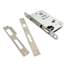 Máquina Fechadura 55mm Abnt Em Aço Inox Escovado Foto mini 1
