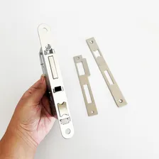 Máquina Fechadura 55mm Abnt Em Aço Inox Escovado Foto mini 3