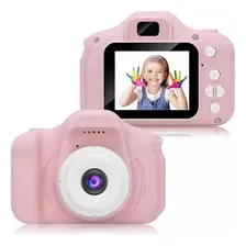 Maquina Fotográfica Infantil Digital Tira Foto De Verdade Cor Verde Foto mini  2