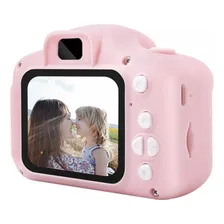 Maquina Fotográfica Infantil Digital Tira Foto De Verdade Cor Verde Foto mini  3