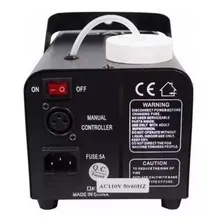 Máquina Fumaça 600w Com Leds Rgb 110v Controle Foto mini 3