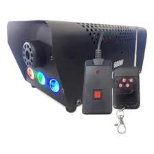 Máquina Fumaça 600w Iluminação Rgb Sem Fio Controle Foto mini 4