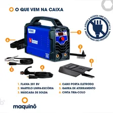 Máquina Inversora de Solda Boxer 200A Flama201 Bivolt Foto mini  2