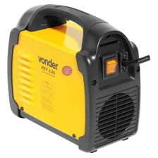 Máquina Inversora Para Solda Pratico Riv 136 Amarelo Bivolt Foto mini  2