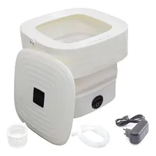 Máquina Lavar Roupa Mini Portátil 6,5l Ideal Pequenos Foto mini  2