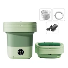 Máquina Lavar Roupa Mini Turbo Ultrasonic Limpeza Poderosa Foto mini 4