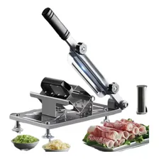 Máquina Manual De Cortar E Fatiar Carne Frios Legumes Fatiador Manual Com Lâmina Snel Home Foto mini  2