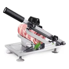Máquina Manual De Cortar E Fatiar Carne Frios Legumes Fatiador Manual Com Lâmina Snel Home Foto  mini 1