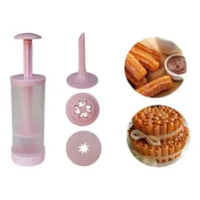 Maquina Manual De Fazer Churros Fácil Caseiro Simples Casa Foto mini  3