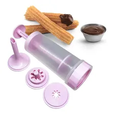 Maquina Manual De Fazer Churros Fácil Caseiro Simples Casa Foto mini 1