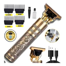 Maquina Maquininha De Cortar Cabelo Barbear Acabamento Profissional Foto mini 1