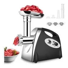 Máquina Moer Carne Funil Linguiça Econômico Moedor Elétrico Foto  mini 1