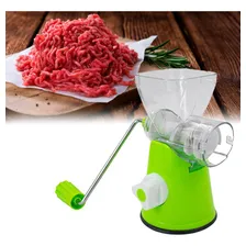 Máquina Moer Carne Manual Com Funil ( Carne, Linguiça..) Foto mini 1