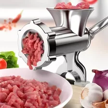 Máquina Moer Moedor Carne Linguiça Hambúrguer Manual Foto mini 4