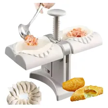 Maquina Molde De Pastel Automatico Modelador 2 Salgados Foto mini 1